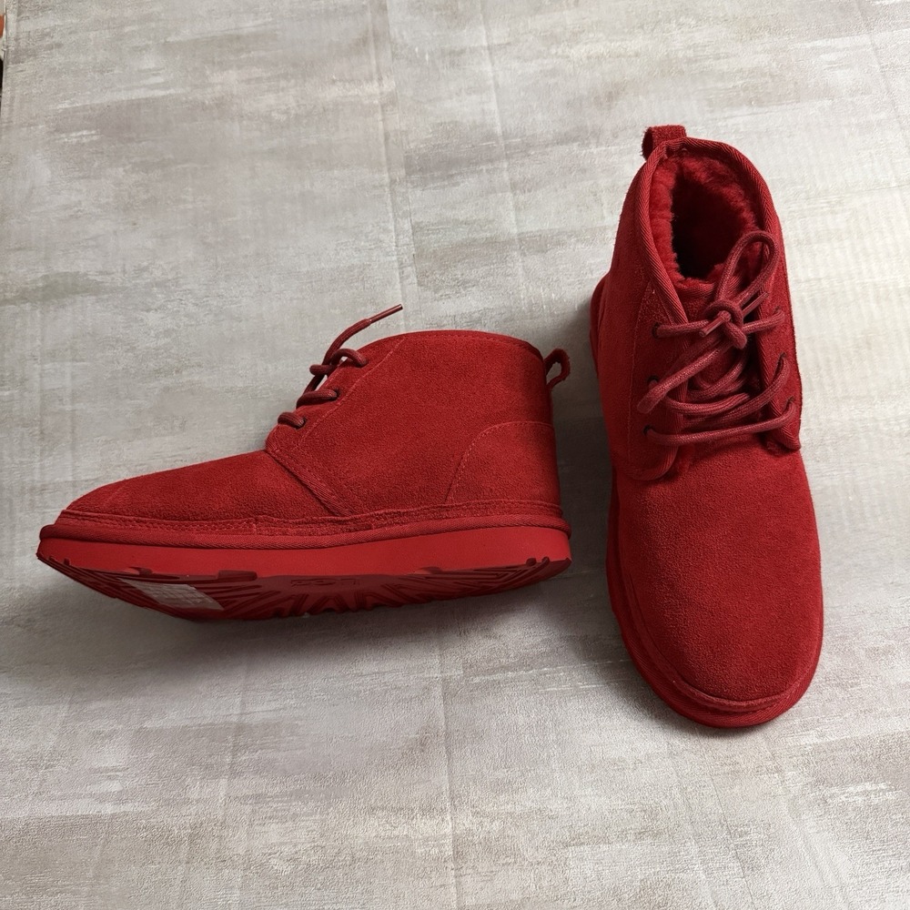UGG NEUMEL II Boots Samba Red 1017320K Brand New Size 6 / 7.5